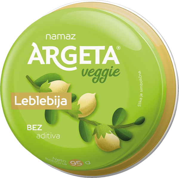 Изображение Паштет из нута Аргета овощной Атлантик Брендс ж/б, 95 г