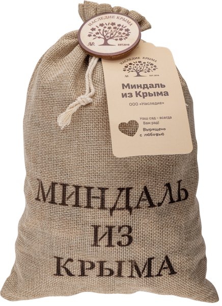 Изображение Миндаль в скорлупе томленый Наследие крыма сладкий Наследие ООО м/у, 700 г