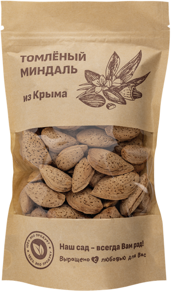 Изображение Миндаль в скорлупе томленый Наследие крыма сладкий Наследие ООО м/у, 160 г