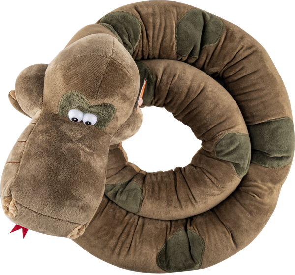 Изображение Мягкая игрушка 2,6 м Удав коричневый Оранж Тойс , 1 шт