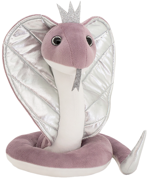 Изображение Мягкая игрушка 25 см Символ года змея марья царевна Оранж Тойс , 1 шт