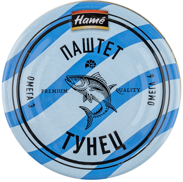 Изображение Паштет Хаме из тунца Хаме Фудс ж/б, 80 г