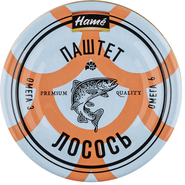 Изображение Паштет Хаме из лосося Хаме Фудс ж/б, 80 г