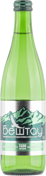 Изображение Вода газ рН 7,5 Бештау лечебно-столовая Аква-Вайт с/б, 0,5 л