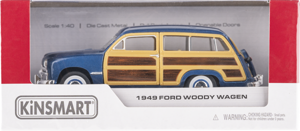 Изображение Машина 1:40 Кинсмарт форд 1949 Кинтой Дайкаст к/у, 1 шт