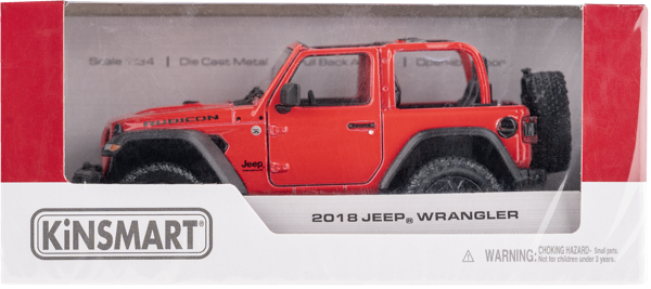 Изображение Машина 1:34 Кинсмарт джип ранглер 2018 Кинтой Дайкаст к/у, 1 шт