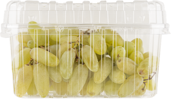 Изображение Ягода дамские пальчики виноград белый  лоток, 500 г