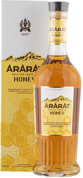 Изображение Напиток спиртной 35% Арарат мед ЕКЗ п/у, 0,5 л