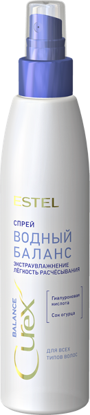 Изображение Спрей для всех типов волос Эстель кьюрекс водный баланс питающий Юникосметик п/у, 200 мл