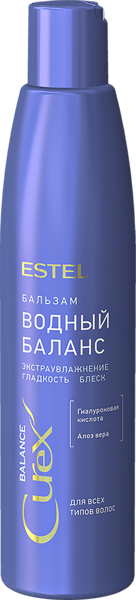 Изображение Бальзам все типы волос Эстель кьюрекс водный баланс питающий Юникосметик п/у, 250 мл