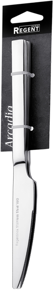 Изображение Нож столовый Регент инокс аркадия Регент Рус к/у, 2 шт