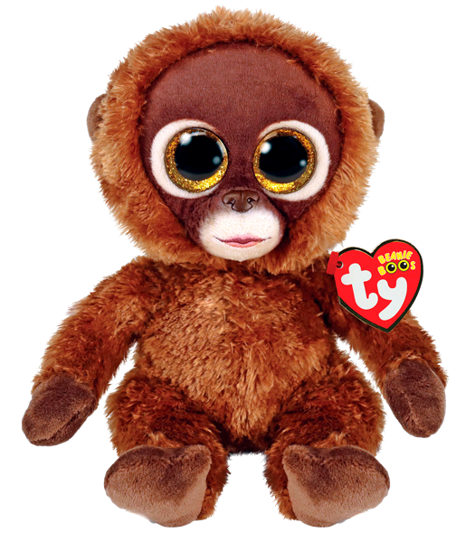 Изображение Мягкая игрушка 15 см ТУ обезьянка чейзи коричнев ТУ Инкорпорейшен , 1 шт