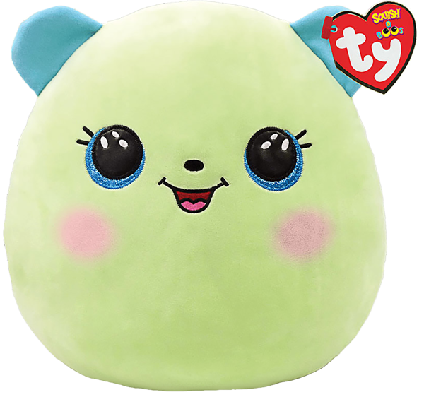 Изображение Мягкая игрушка 25 см ТУ мишка листочек зеленый ТУ Инкорпорейшен , 1 шт