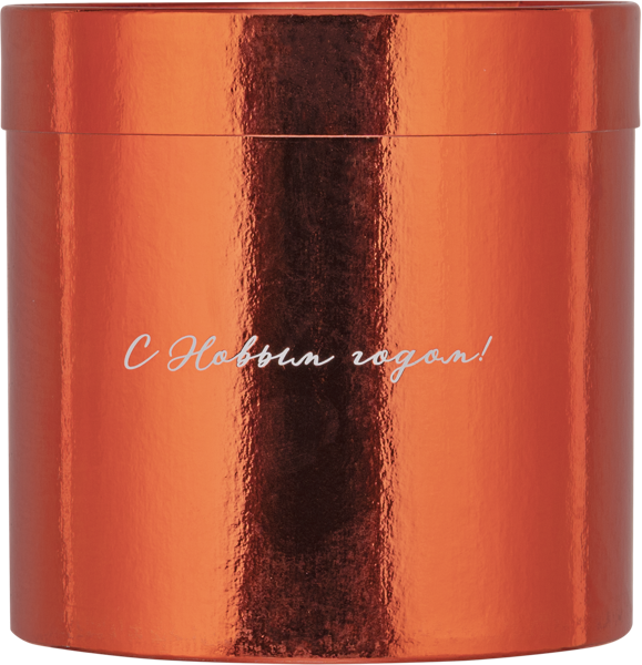 Изображение Коробка 12-15см подарочная Дарите счастье с НГ шляпная красная ИП Тимшин И.В. м/у, 2 шт