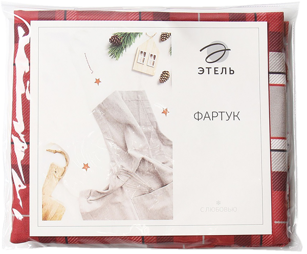 Изображение Фартук 60*70см для кухни Этель уютное рождество ИП Симановский Е.А. м/у, 1 шт