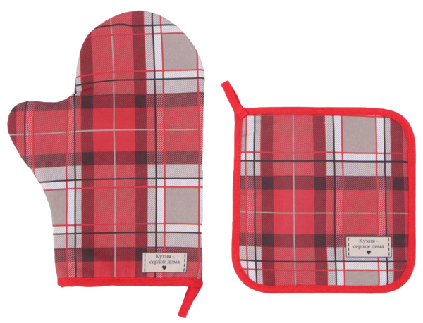 Изображение Набор 19*19см для горячего Этель уютное рождество 2 прихва ИП Симановский Е.А. , 1 шт