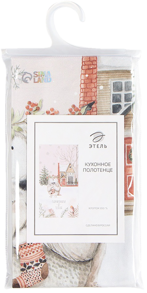 Изображение Полотенце 40*73см для кухни Этель звери в городе ИП Симановский Е.А. , 1 шт
