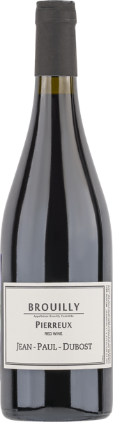 Изображение Вино красное сухое стиль №2 Гаме Божоле Бруи Перье 2023 Жан-Поль Дюбост с/б, 0,75 л
