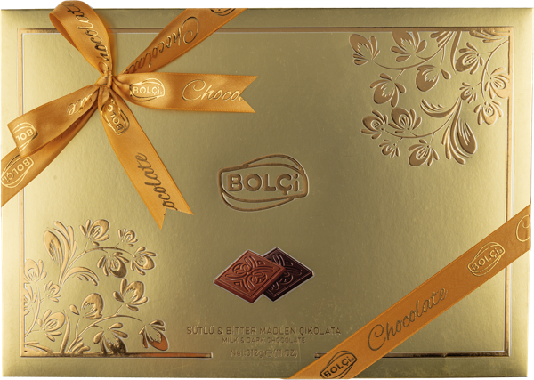 Изображение Конфеты шоколадные Болчи мадлен голд ассорти Болчи Чиколата кор, 312 г
