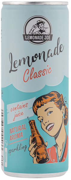 Изображение Напиток газ Лимонад Джо классик Витамизу ж/б, 0,25 л