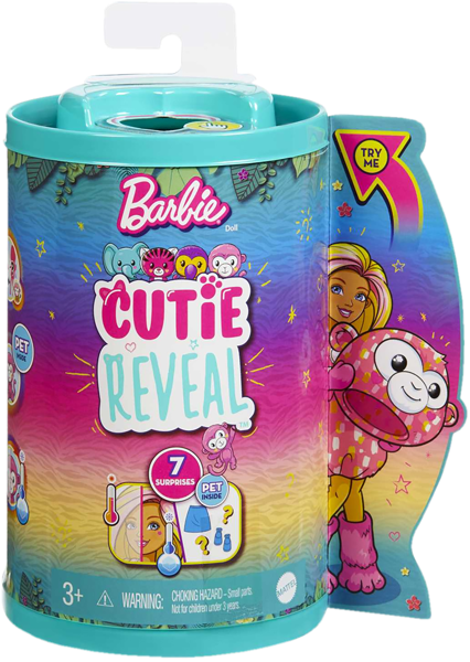 Изображение Кукла сюрприз 7 серия Барби челси кьюти ревил Маттэл к/у, 1 шт