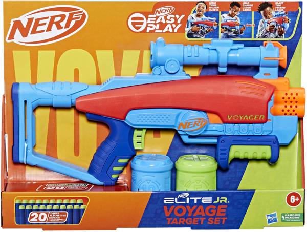 Изображение Бластер с мишенями Нерф элит вояжер Хасбро п/у, 1 шт