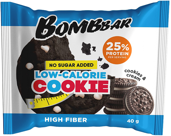Изображение Печенье протеиновое Бомббар крем Фитнес Фуд м/у, 40 г