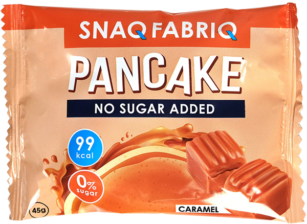 Изображение Панкейк без сахара Снэк фабрик вареная сгущенка Фитнес Фуд м/у, 45 г