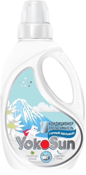 Изображение Кондиционер для белья Йокосан горный эдельвейс Азия Лайф п/у, 1 л