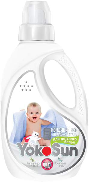 Изображение Кондиционер для белья Йокосан детский Азия Лайф п/у, 1 л
