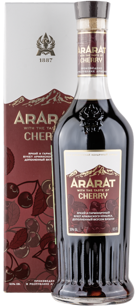 Изображение Напиток спиртной 35% Арарат вишня ЕКЗ п/у, 0,5 л