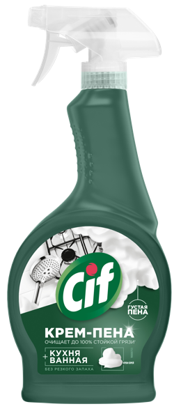 Изображение Крем для сантехники Сиф универсальный спрей Юнилевер п/у, 500 мл