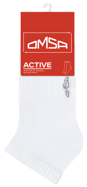 Изображение Носки женские размер 35-38 Омса актив 151 бьянко Омса к/у, 1 пара