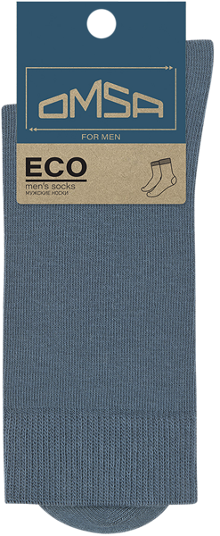 Изображение Носки мужские размер 45-47 Омса эко 401 колорс джинс Омса к/у, 1 пара