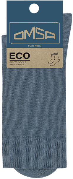 Изображение Носки мужские размер 42-44 Омса эко 401 колорс джинс Омса к/у, 1 пара