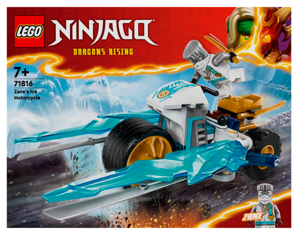 Изображение Конструктор с 7 лет 71816 Лего ниндзяго ледяной мотоцикл зейна Лего к/у, 1 шт