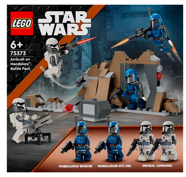 Изображение Конструктор с 6 лет 75373 Лего звездные войны засада на мандалоре набор Лего к/у, 1 шт