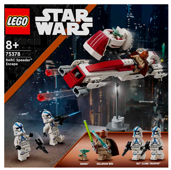 Изображение Конструктор с 8 лет 75378 Лего звездные войны побег на барц спидере Лего к/у, 1 шт