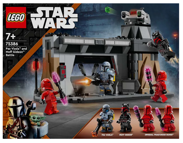 Изображение Конструктор с 7 лет 75386 Лего звездные войны битва паз и мофф Лего к/у, 1 шт