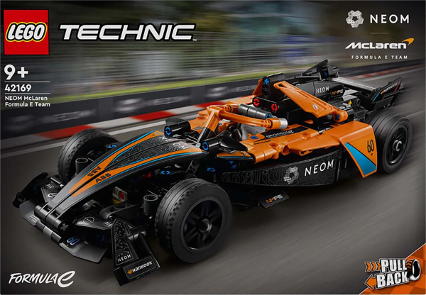 Изображение Конструктор с 9 лет 42169 Лего техник неом формула Е Лего к/у, 1 шт
