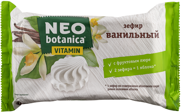 Изображение Зефир Нео Ботаника ваниль витамины ОК Рот- Фронт м/у, 250 г