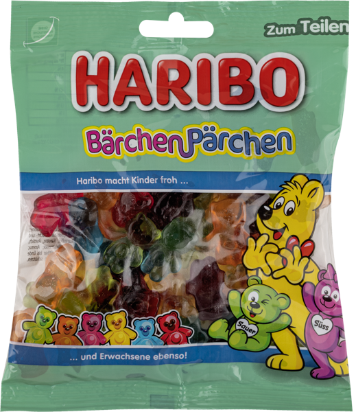 Изображение Мармелад жевательный Харибо мишки парочки Харибо м/у, 160 г