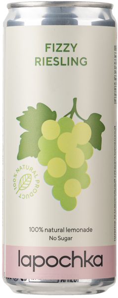 Изображение Напиток газ Лапочка Физзи Рислинг Островица ж/б, 0,33 л