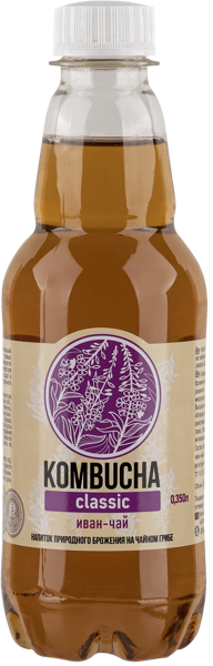 Изображение Напиток газ Абсолют Нэйчер Комбуча Классик Живые соки п/б, 0,35 л