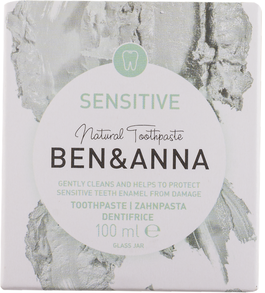 Изображение Зубная паста отбеливающая Бен энд анна с фтором Джиэм Нейче к/у, 100 мл