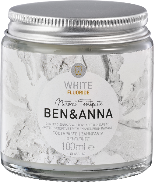 Изображение Зубная паста отбеливающая Бен энд анна уайт Джиэм Нейче к/у, 100 мл