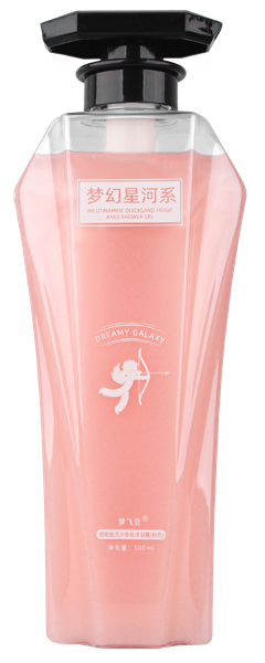 Изображение Гель для душа Менгфейе клубника увлажняющий Менгфейе Косметикс п/у, 500 мл