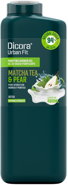 Изображение Гель для душа Дикора матча чай и груша Нувария Глобал п/у, 400 мл