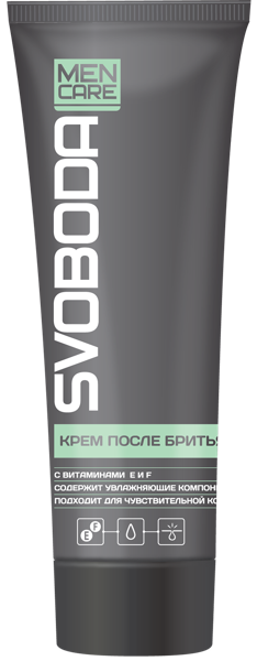 Изображение Крем после бритья Свобода витамины Е и F Свобода п/у, 80 мл