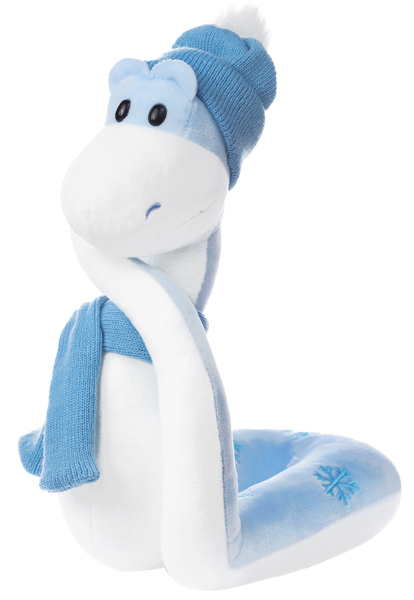 Изображение Мягкая игрушка 23 см Макси тойз змей джек Джангсу Сохо , 1 шт